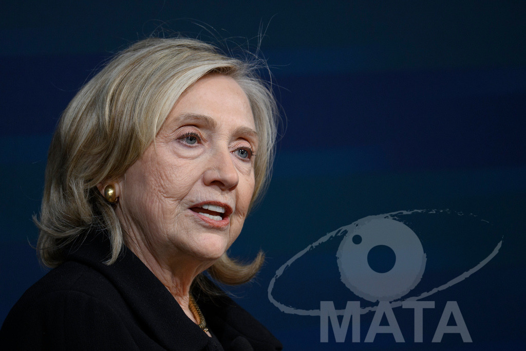 _DWA3726 | Die US-Politikerin Hillary Clinton auf der Veranstaltung Bridging Scholarship and Statecraft im Rahmen der Münchner Sicherheitskonferenz 2026. München, 13.02.2026 Bayern Deutschland  - Realisiert mit Pictrs.com