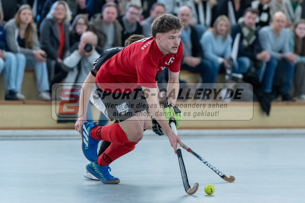 HK_20250202_102291 | 2. Bundesliga Halle Herren Club Raffelberg - Schwarz Weiss Köln am 2.2.2025 Halle am Raffelberg, Duisburg ,