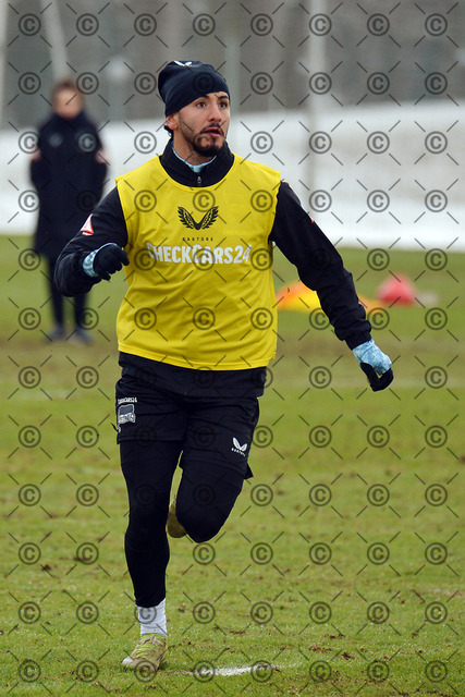 RGE_7863b | Hertha BSC, 2.Bundesliga, Herren, Training, Saison 2025/26,  Kevin Sessa ( Hertha BSC ), 18.02. 2026,  Fotograf: Ralf Gebhardt - Realisiert mit Pictrs.com