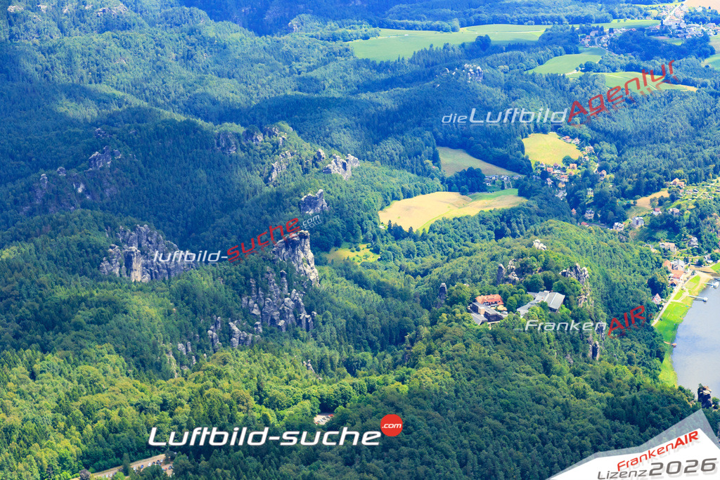 Die Luftaufnahme Bastei - Lohmen wurde vom UL-Flugzeug (keine Drohne) aus fotografiert.Hohe Druck- Auflösung-die Geschenkidee!