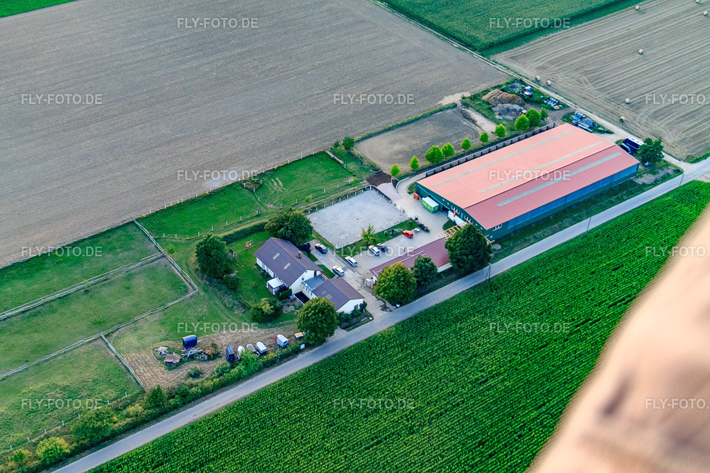 Reitsportanlage Fohlenhof | Luftbild: Reitsportanlage Fohlenhof in Steinweiler im Bundesland Rheinland-Pfalz in Deutschland. Foto: IMG_43940.jpg vom 02.08.2011 durch Werner Riehm/FLY-FOTO.de - Realisiert mit Pictrs.com