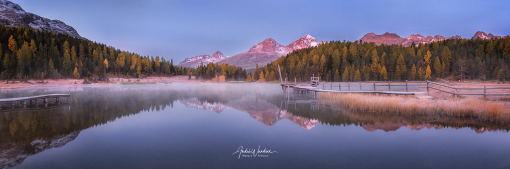 Blaue Stunde am Stazersee | Andre Wandrei - Nature Artworx - Realisiert mit Pictrs.com