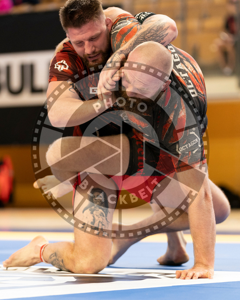 20240316PBB1620 | Athletes compete during the ADCC Eastern European Open grappling Competition in Poznan, Poland, on March 16, 2024.