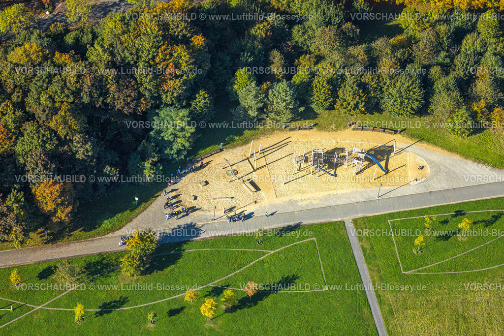 Hamm241007580 | Luftbild, Spielplatz im Lippepark, Stadtbezirk Herringen, Hamm, Ruhrgebiet, Nordrhein-Westfalen, Deutschland