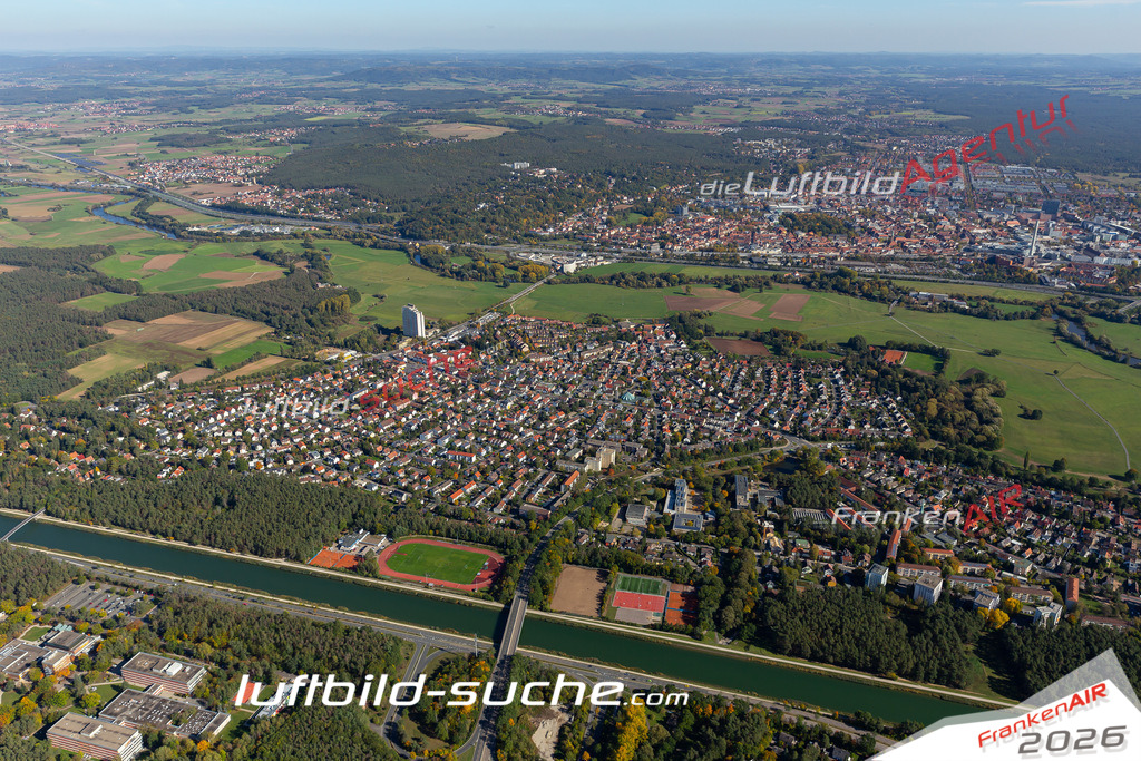 aktuelles Luftbild von  Alterlangen - Luftaufnahme wurde 2019 von https://frankenair.de mittels Flugzeug (keine Drohne) erstellt.