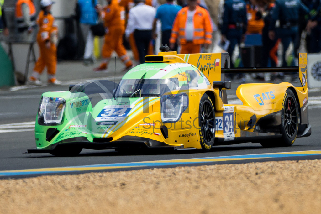 Trainproduction-20230610-2048 | LE MANS,FRANCE,10.Jun.23 - MOTORSPORTS - WEC, FIA World Endurance Championships, 24 Hours of Le Mans, Circuit de la Sarthe, race. Image shows Jakub Smiechowski (POL), Albert Costa (ESP) and Fabio Scherer (SUI/ Inter Europol Competition). Photo: Trainproduction / Matthias Trinkl