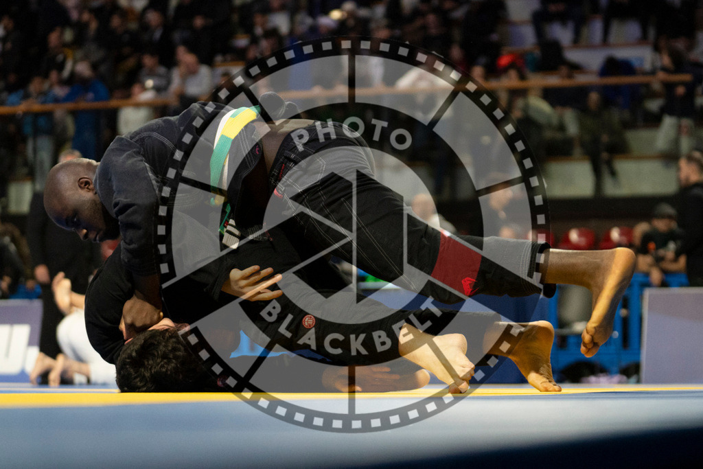 20240119PBB1462 | Fighters compete during the IBJJF European Championship in Paris, France, on January 19, 2024.