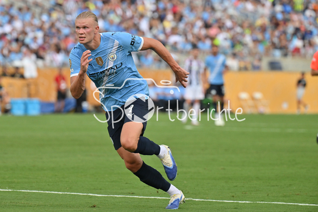 Juventus Turin - Manchester City | im Bild Erling HAALAND (Manchester City 9) / Einzelfoto / Freisteller / FIFA Club World Cup: Juventus Turin - Manchester City, Camping World Stadium am 26.06.2025 / NOT FOR SALE IN USA