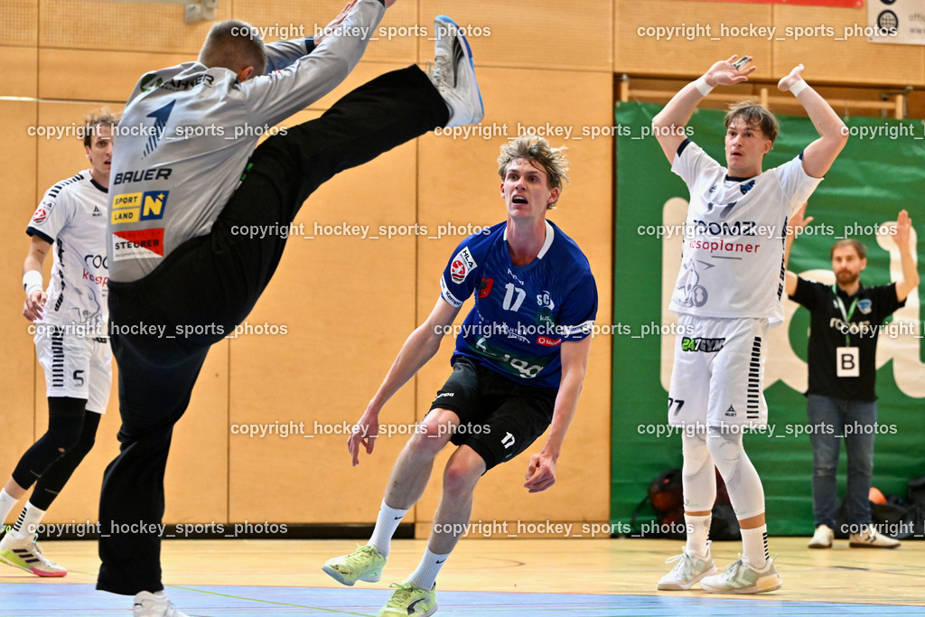 SC Ferlach vs. roomz JAGS Vöslau | #17 Kelih Markus SC Ferlach, #77 PELECHENKO Victor roomz JAGS Vöslau, #1 BAUER Thomas roomz JAGS Vöslau, SC Ferlach vs. roomz JAGS Vöslau, SC Ferlach vs. roomz JAGS Vöslau am 08.11.2025 in Ferlach (Ballspielhalle Ferlach), Austria, (Photo by Bernd Stefan)