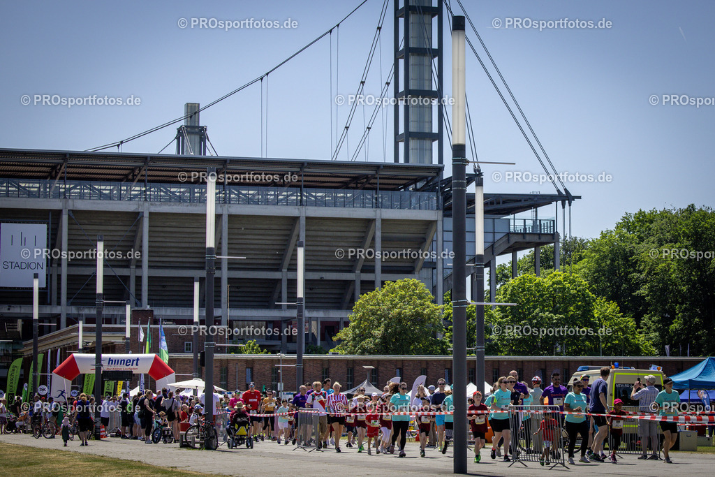 Stadionlauf Koeln in Koeln, 04.06.2023 | Impressionen vom Stadionlauf Koeln am 04.06.2023 in Koeln (Nordrhein-Westfalen).