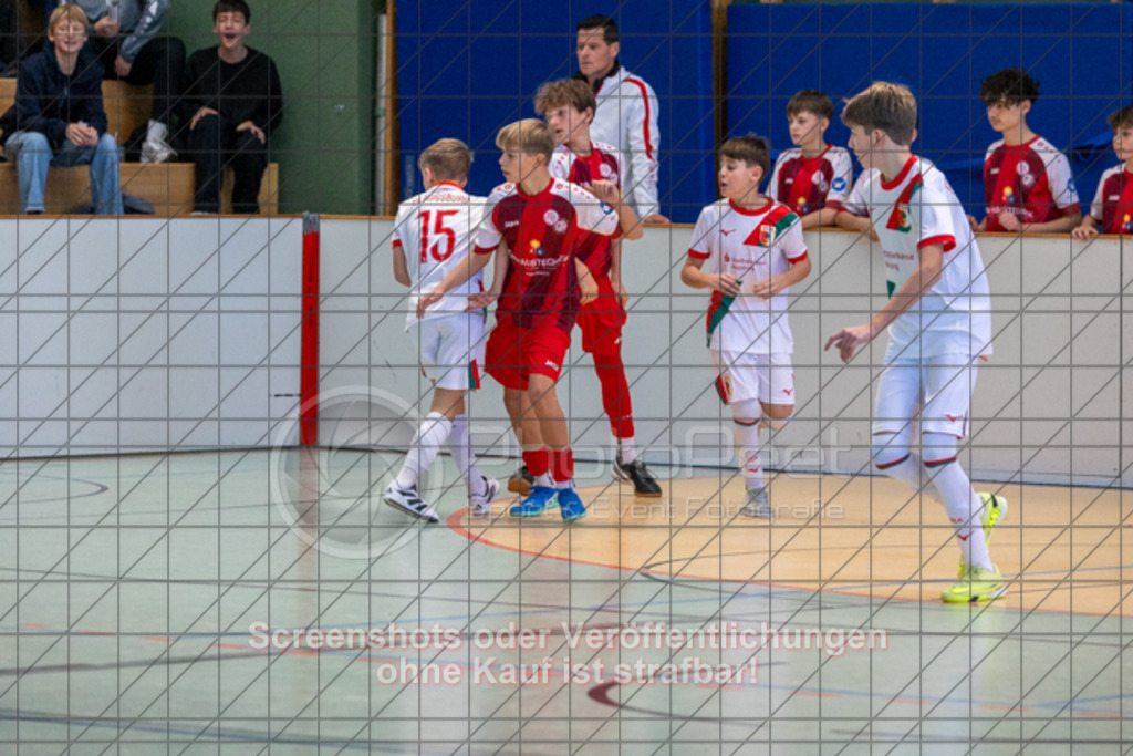 20251213_103436_0010 | FC Augsburg - SGM Do/Rei U1427. internationaler Prinzing Junior Cup in der Donzdorfer Lautertalhalle - 13.12.2025,Foto: PhotoPeet-Sportfotografie/Peter Harich