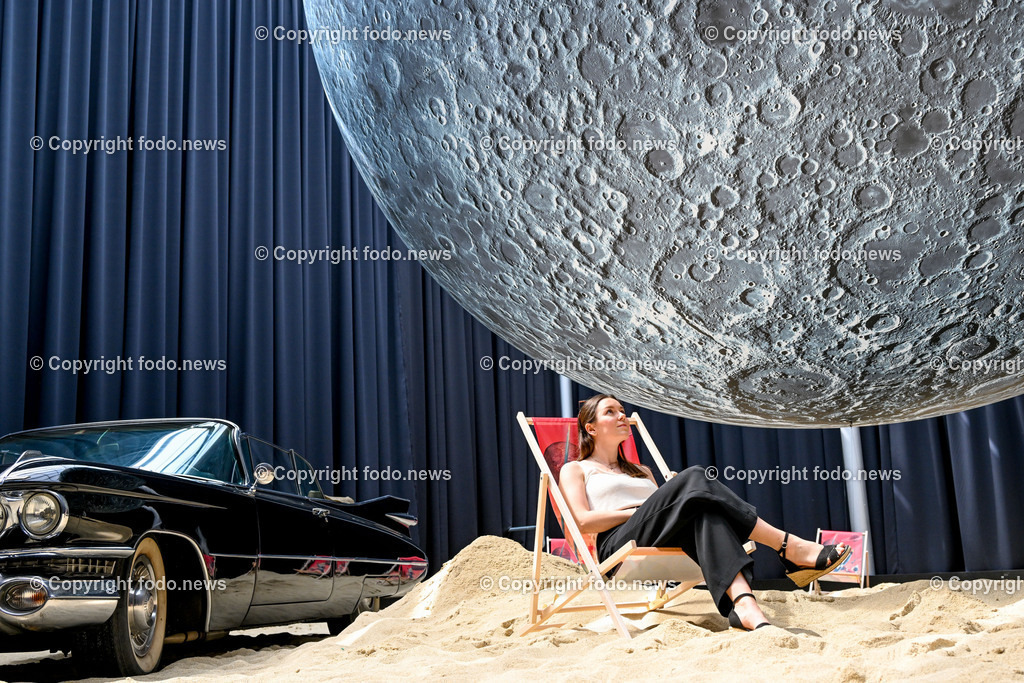 Communale Ooe_ Kosmos Neue Welten_ Peuerbach_ 30.05.2023-2 | 30.05.2023, Peuerbach, AUT, Communale Ooe, Kosmos Neue Welten, im Bild Mond, George Moon, Verena Baumgartner