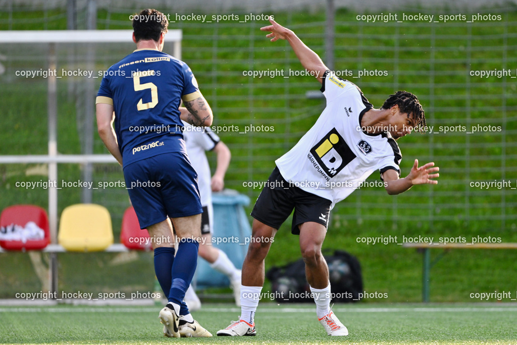 SV Spittal 1921 vs. ATUS Velden | #5 Roland Putsche ATUS Velden, #22 Abdulmomen A. S. Bashir SV Spittal, SV Spittal 1921 vs. ATUS Velden, SV Spittal 1921 vs. ATUS Velden am 05.06.2025 in Spittal an der Drau (Goldeck Stadion), Austria, (Photo by Bernd Stefan)