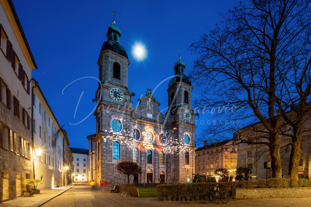 Bergsilvester | Dom St. Jakob Fassadenbeleuchtung Bergsilvester