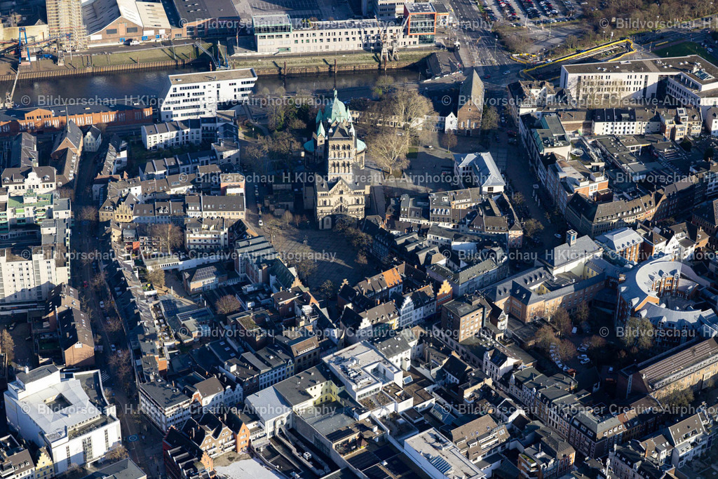 Luftbild Neuss-8940 | Luftbildfotografie Stadtzentrum im Innenstadtbereich  in Neuss im Bundesland Nordrhein-Westfalen, Deutschland - Realisiert mit Pictrs.com