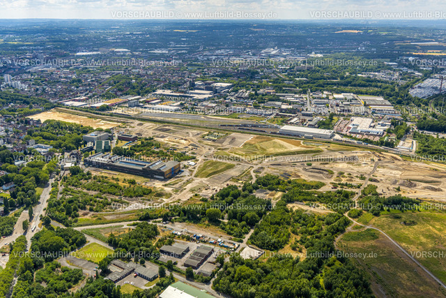 Dortmund230700024 | Luftbild, Gewerbegebiet Westfalenhütte, Borsigplatz, Dortmund, Ruhrgebiet, Nordrhein-Westfalen, Deutschland