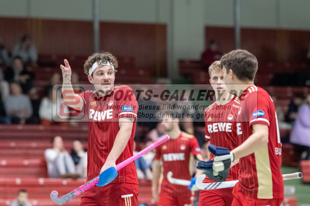 SFE_20230114_0063 | 1. Bundesliga Hockey Herren Rot-Weiss Köln - Uhlenhorst Mülheim am 14.01.2023 in Köln (KTHC Stadion Rot-Weiss Köln Tennis and Hockey Club), Photo: Stephan Fehrmann 2022 (Sports-Gallery),Florian Pelzner ( Rot-Weiss Köln #13 )