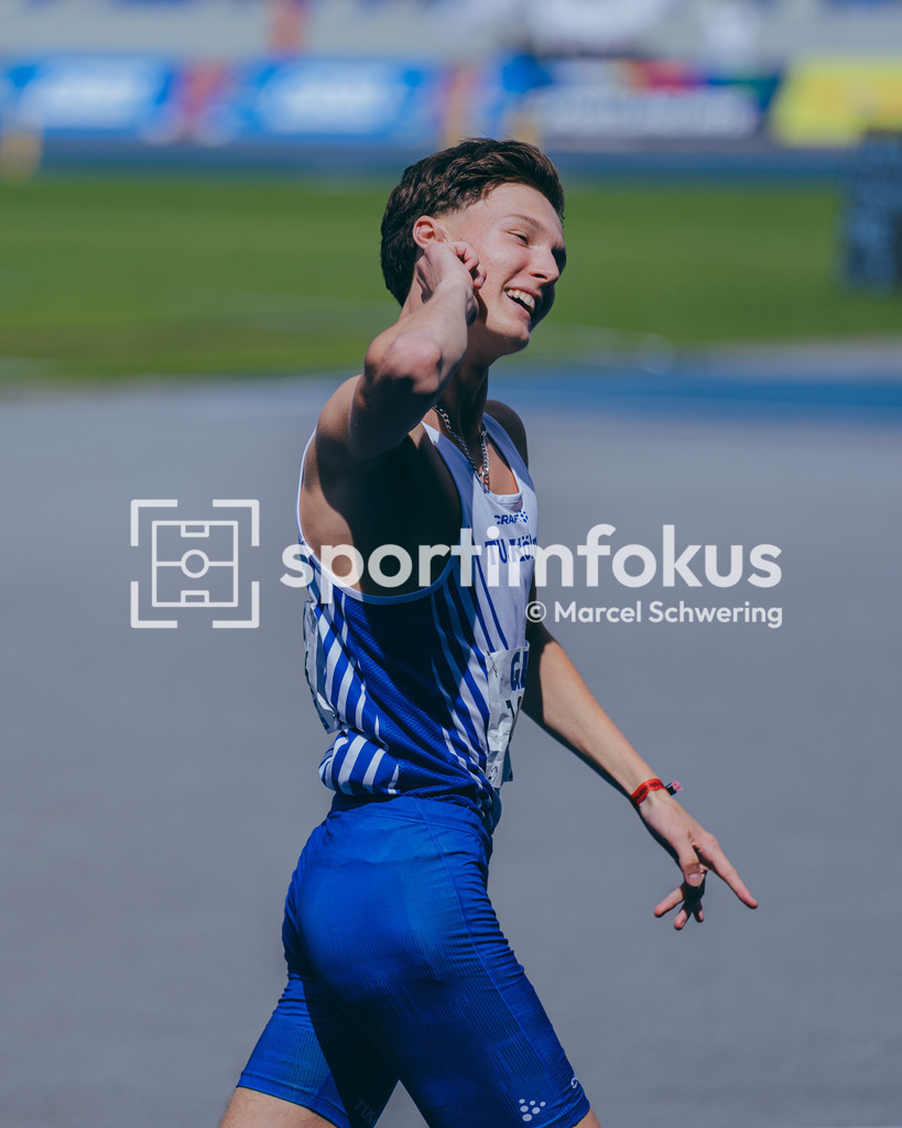 Deutsche Meisterschaften U20 / U16 2026 | Lasse Block, TuS Köln rrh., 1036, 800-Meter-Lauf, Finale, Deutsche Meisterschaften der U20 &amp; U16 2026, Lohrheidestadion Bochum-Wattenscheid, 12.07.2026. Foto: Marcel Schwering / sportimfokus - Realisiert mit Pictrs.com