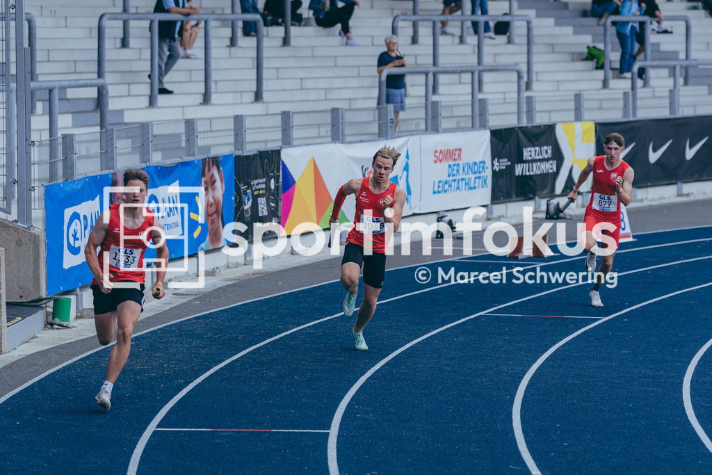 DM U23 U18 Bochum 2026 | Der Start in der 4x100-Meter-Staffel bei den Deutschen Meisterschaften der U18 &amp; U23 2026 im Lohrheidestadion in Bochum-Wattenscheid. - Realisiert mit Pictrs.com