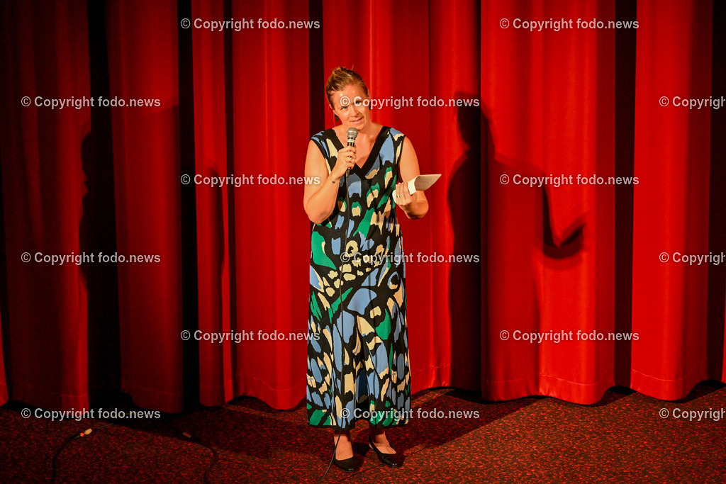 Moviemento_ Praesentation Linz Film_ 22.08.2023-2 | 22.08.2023, Linz, AUT, Moviemento, Praesentation Linz Film, im Bild Marie-Louise Schnurpfeil (Geschaeftsfuehrerin bei Tourismusverband Linz)