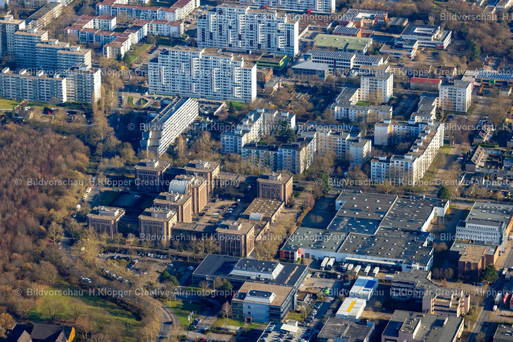 Luftbild Ratingen-8721 | Luftbild Gebäude Essemble an der Brandenburger Straße in Ratingen im Bundesland Nordrhein-Westfalen, Deutschland - Realisiert mit Pictrs.com