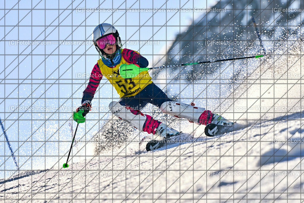 ALP8944_NOe-Kinder-LM_SL-II_Hochkar_Zickbauer Christina | (C)FotoLois.com, Alois Spandl. NÖ Kinder-Landesmeisterschaft, SLALOM im Draxlerloch am Hochkar, zweiter Lauf, So 18. Februar 2024.