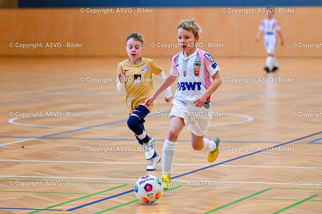 ASVÖ_ Fussballturnier SV Gallneukirchen_ 09.02.2025-27 | 09.02.2025, Gallneukirchen, AUT, ASVÖ, Fussball Nachwuchs Hallenturnier 2025, SV Gallneukirchen im Bild Teilnehmer U 9©Harald Dostal / fodo.media - Realisiert mit Pictrs.com