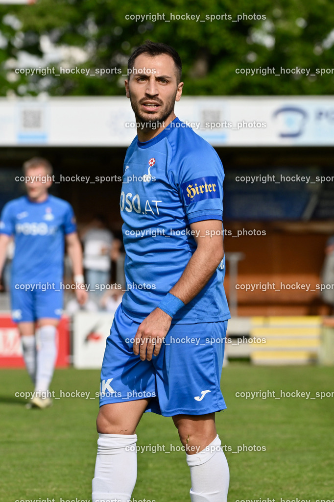 SAK Klagenfurt vs. SVG Bleiburg | #10 Yosifov Svetlozar Angelov SAK, SAK Klagenfurt vs. SVG Bleiburg, SAK Klagenfurt vs. SVG Bleiburg am 11.05.2024 in Klagenfurt (Sportpark Welzenegg), Austria, (Photo by Bernd Stefan)