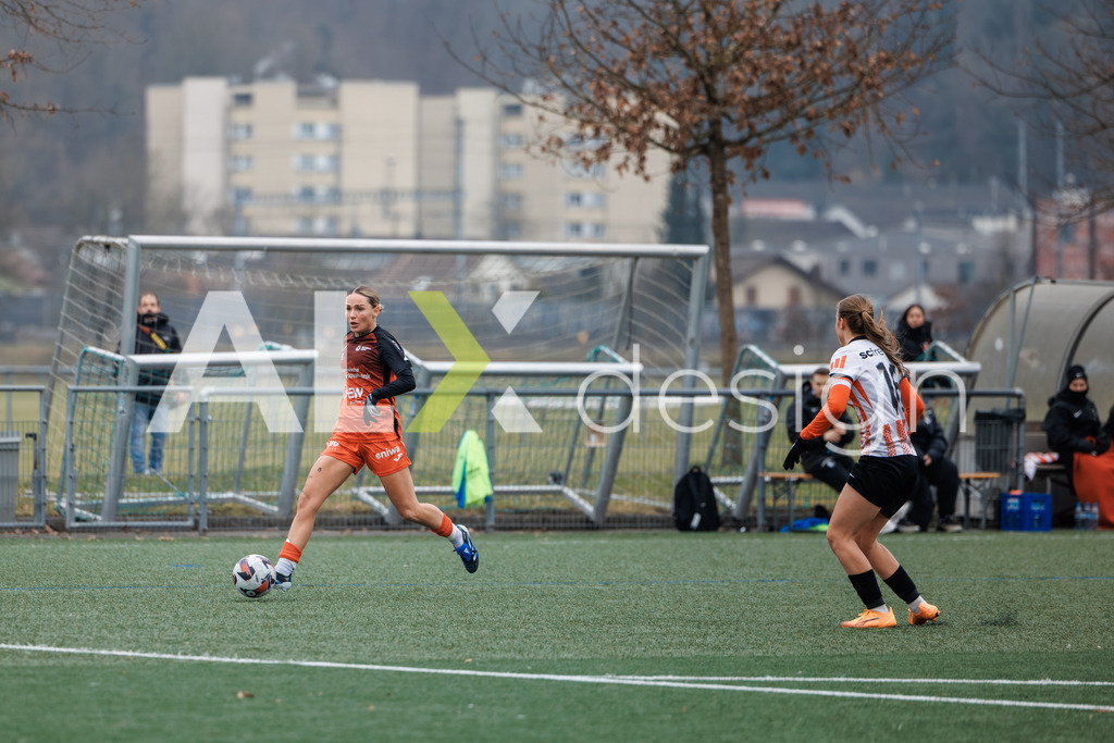 Fußball I Frauen I Saison 2025-2026 I Freundschaftsspiel I FC Aarau Frauen - SC Freiburg U20 I 24.01.2026 | 8 Vanesa Hoti (FC Aarau) – Mittelfeld - Realisiert mit Pictrs.com