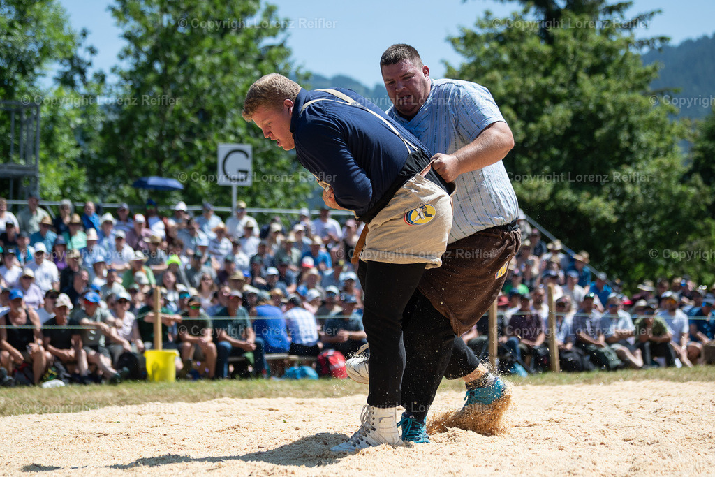 Schwingen -  Schwarzseeschwinget 2025 | Schwarzsee, 22.6.25, Schwingen - Schwarzseeschwinget.