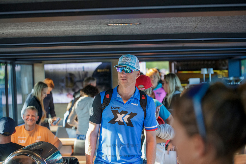 ..... | 06.09.2025, AUSTRIA, Mondsee, ALOHA TRI MONDSEE - Pastaparty , Image shows: Photo: WAPICS / Willdoner Andreas