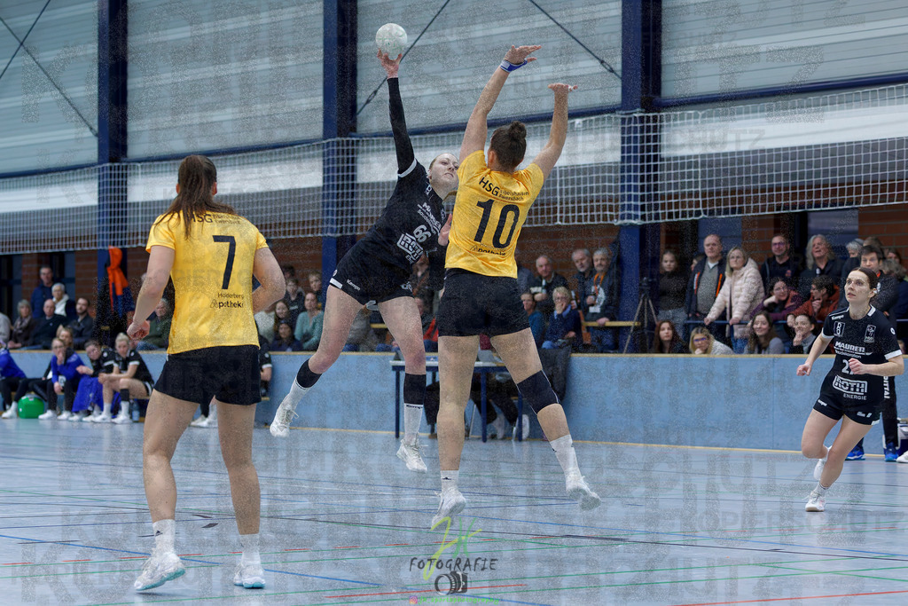 Handball Frauen Oberliga Mitte, HSG Eibelshausen/Ewersbach - HSG Lumdatal | Handball Frauen Oberliga Mitte, HSG Eibelshausen/Ewersbach - HSG Lumdatal am 21.02.2026 in Dietzhölztal-Steinbrücken (Sporthalle am Hammerweiher)Photo © 2026 - Jörg Heinrich - Realisiert mit Pictrs.com