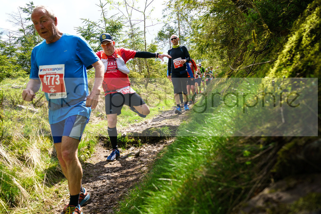 Rennsteiglauf 2023 | Rennsteiglauf 2023 am 12. Mai 2023 - Marathon-Strecke Neuhaus/Rwg. - Schmiedefeld
