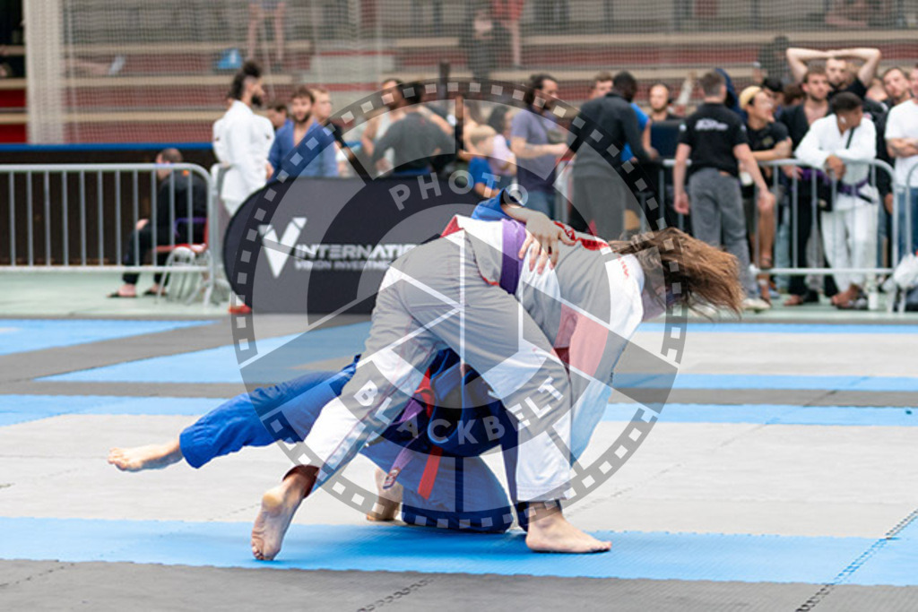 20230826PBB52586 | Fighters compete during the AJP INTLPRO BJJ and grappling competition in Hamburg, Germany, on August 26 2023.