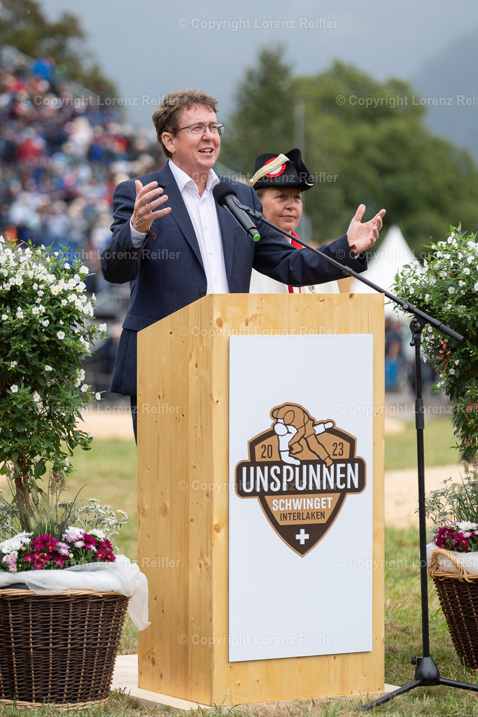 Schwingen -  Unspunnen 2023 | Interlaken, 27.8.23, Schwingen - Unspunnen.