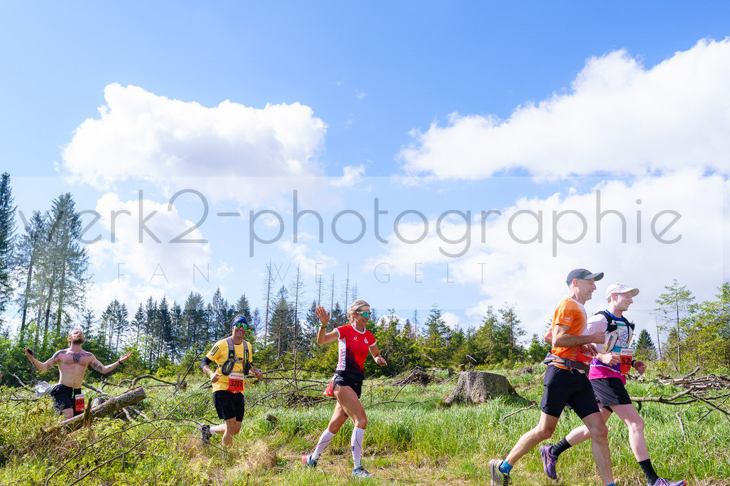 Rennsteiglauf Marathon 2025 | Marathon von Neuhaus/Rwg. nach Schmiedefeld/Rstg. am 17. Mai 2025