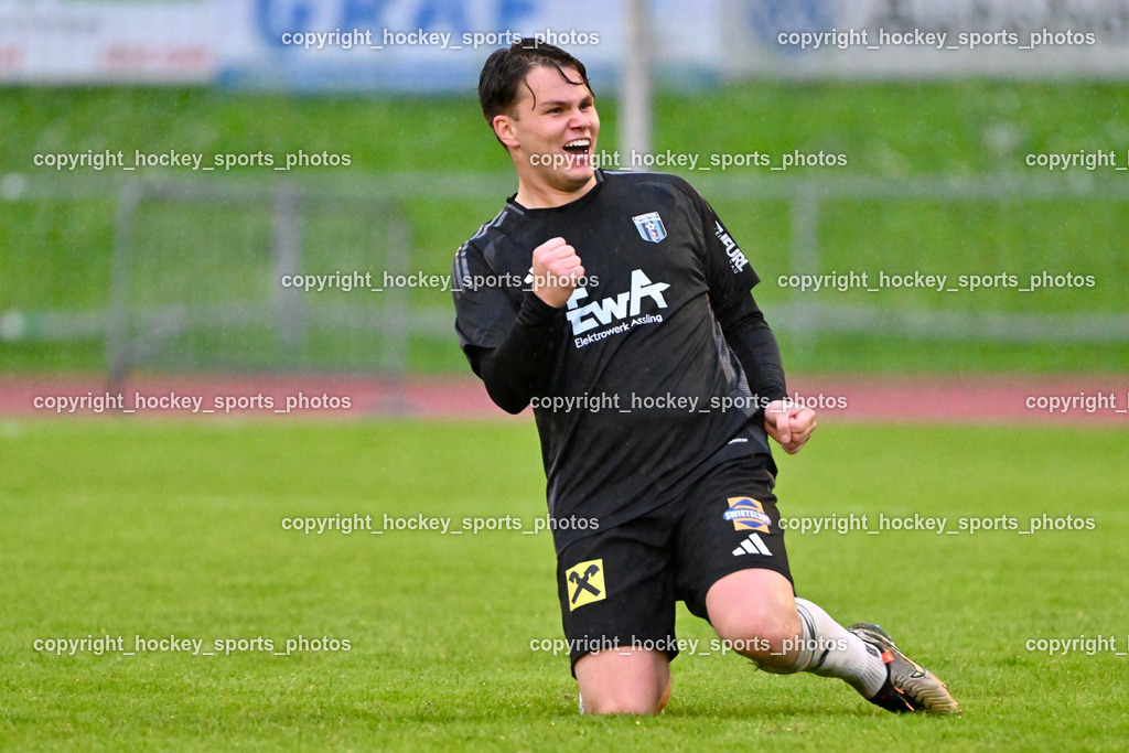 SV Rapid Lienz vs. URC Thal Assling | #11 Pascal Oliver Kofler Thal Assling, Jubel, SV Rapid Lienz vs. URC Thal Assling, SV Rapid Lienz vs. URC Thal Assling am 08.06.2024 in Lienz (Dolomiten Satadion), Austria, (Photo by Bernd Stefan)