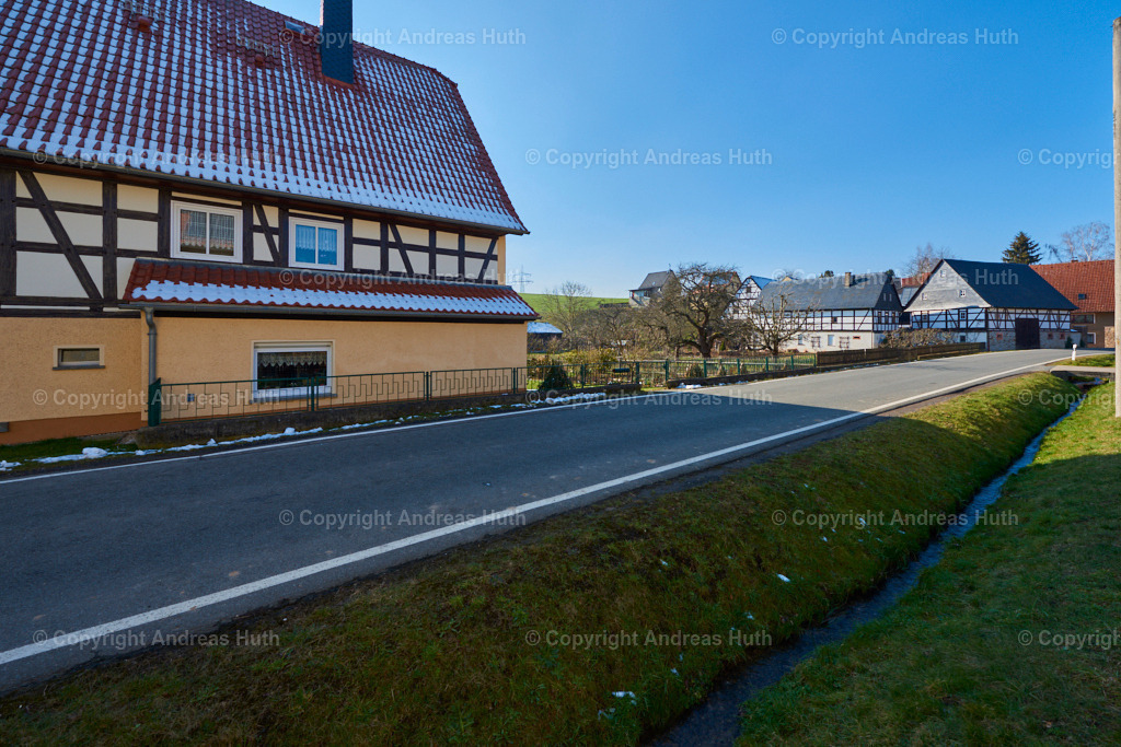 Fachwerkhäuser im Reihendorf-Teil von Schlagwitz 1 | Bedeutsame Landschaften Deutschlands - Realisiert mit Pictrs.com