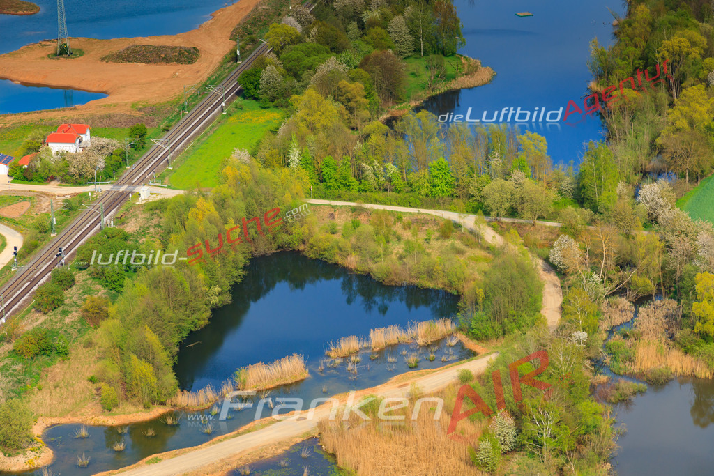 Luftbild von Michelau Lichtenfels - Luftaufnahme wurde 2015 von https://frankenair.de mittels Flugzeug (keine Drohne) erstellt - die Geschenkidee