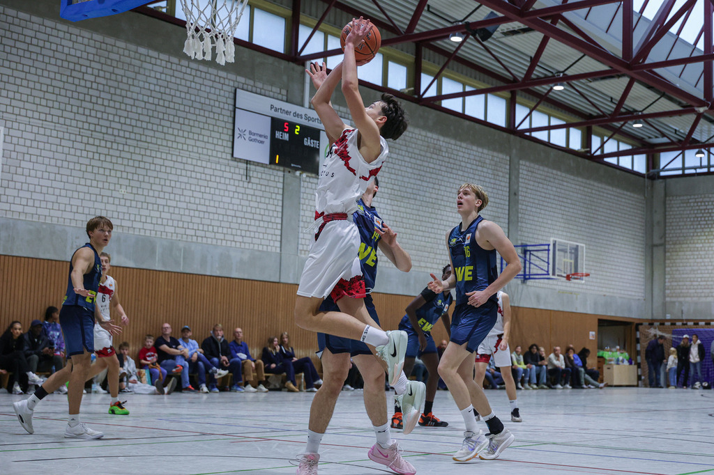 NBBL BAYER GIANTS vs EWE Baskets Juniors Oldenburg-46 | Fotos von Basketballspielen aus dem Raum NRW fotografiert von Gero Mueller-Laschet und Daniel Schaefer - Realisiert mit Pictrs.com