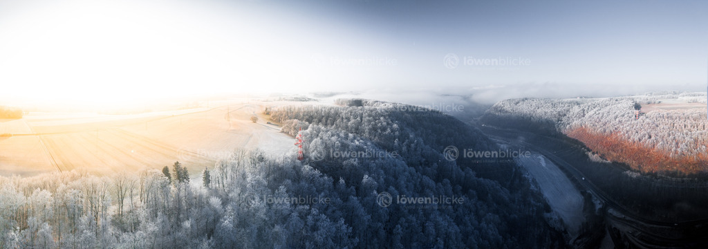 Eis und Nebelwalze oberhalb dem Rohrachtal | löwenblicke | shop