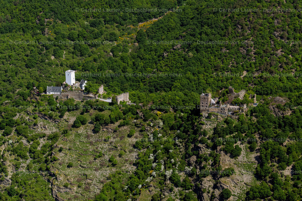 3800020 | Burg Sterrenberg und Burg Liebenstein, Kamp-Bornhofen