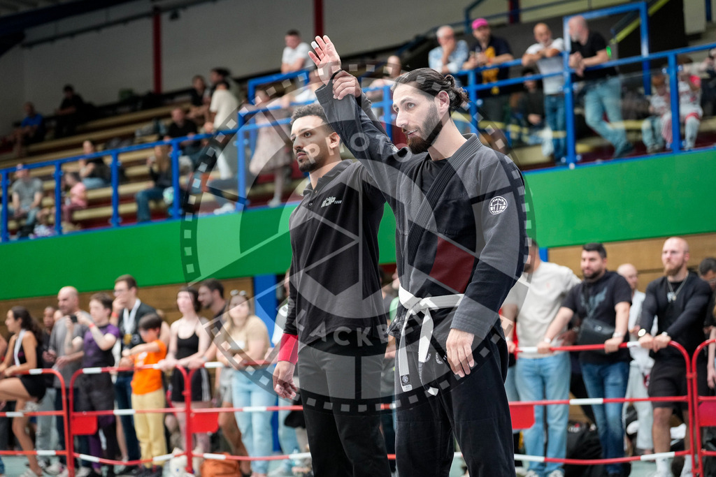 20250920PBB3297 | Athletes compete during the AJP Tour Hamburg International Jiu-Jitsu Championship, on September 20, 2025 in Hamburg, Germany. © Chiara Dazi / photoblackbelt