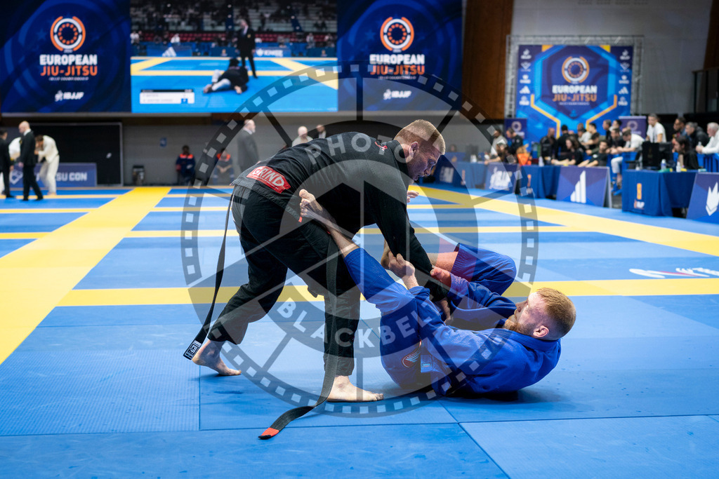20240126PBB0300 | Fighters compete during the Brazilian Jiu-Jitsu European Championship of the IBJJF in Paris, France, on January 26, 2024.