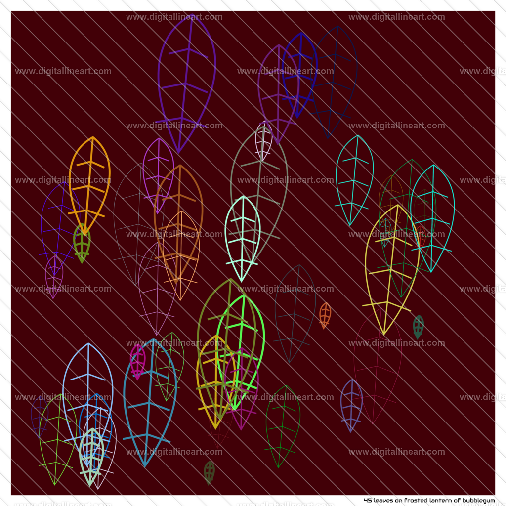 45-leaves-frosted-lantern-of-bubblegum | digitallineart - Realisiert mit Pictrs.com