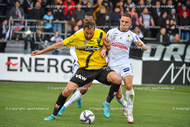 AUT, Admiral Bundesliga, LASK Linz vs SCR Altach | 23.04.2022, Raiffeisen Arena Pasching, AUT, Admiral Bundesliga, LASK Linz vs SCR Altach, im Bild Oumar Sako (Lask), Branko Jovicic (Lask) vs Atdhe Nuhiu (Altach)


// Admiral Bundesliga Match between LASK Linz and SCR Altach in Pasching, Austria on 2022/04/23

