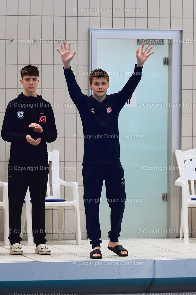 International Youth Diving Meet 2026 | Day 3 of 5 | International Youth Diving Meet 2026| Day 3 of 5 | 24.04.2026 | Youth diving competition featuring 1m and 3m springboard and platform at the Schwimmsportkomplex Freiberger Platz in Dresden.@ Domazer Photography - Realisiert mit Pictrs.com