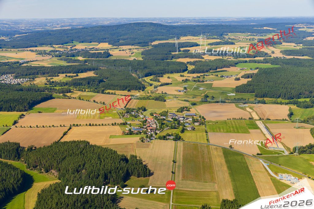 Hebanz Marktleuthen Bild- Das Luftbild wurde 2025 vom UL-Flugzeug heraus erstellt ( keine Drohne ) - Hochauflösende Luftaufnahme -Nicht vergleichbar mit Google Maps oder Satelittenbilder- Die Geschenkidee !Mit Lizenz und Bildrechte bestellbar
