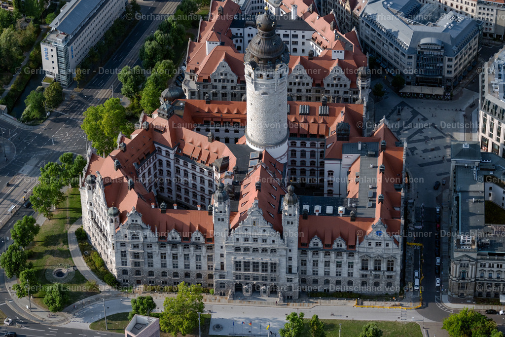 4040417 | Das Neue Rathaus in Leipzig ist seit 1905 der Sitz der Stadtverwaltung.