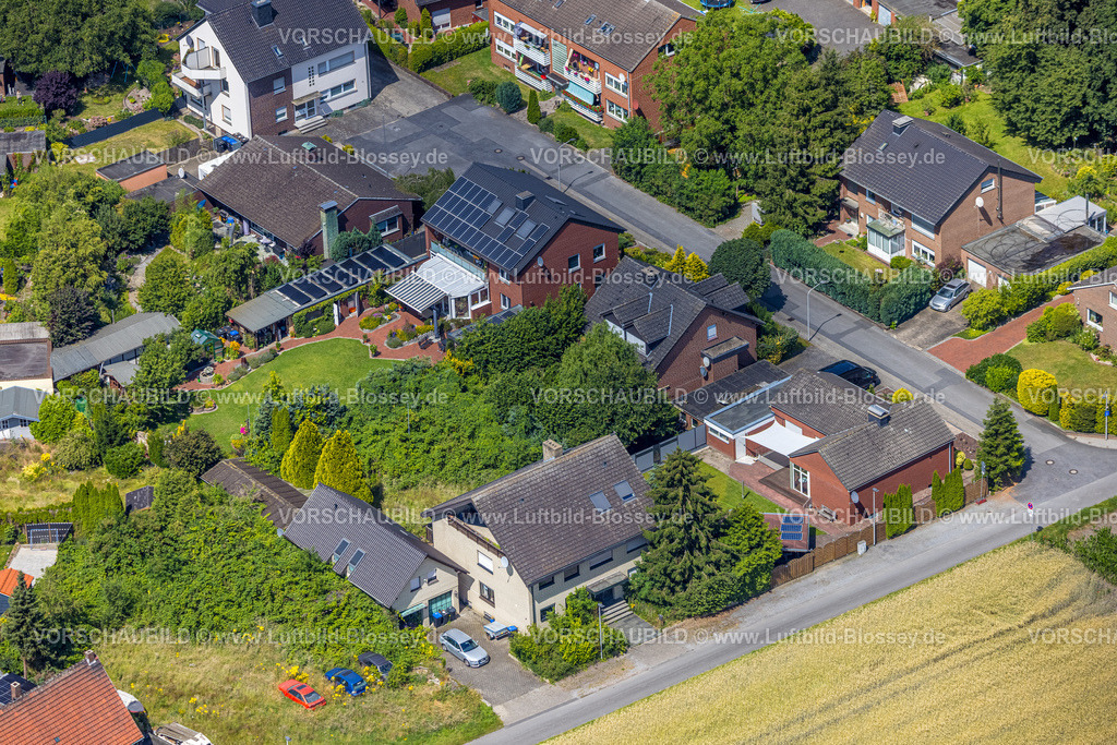 Hamm240706916 | Luftbild, Wohngebiet Wohnsiedlung Luickentraße, Uentrop, Hamm, Ruhrgebiet, Nordrhein-Westfalen, Deutschland